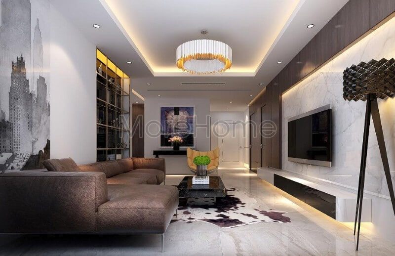25 ++ mẫu thiết kế nội thất phòng khách căn hộ đẹp, hiện đại 2022-2025
